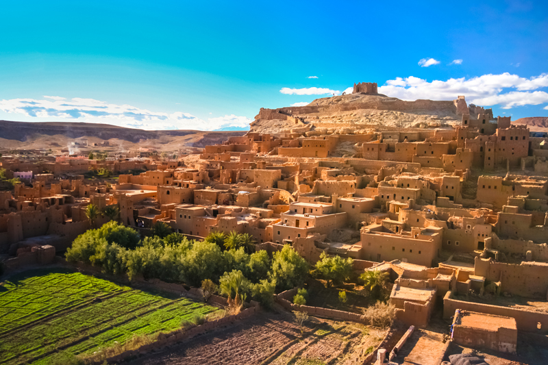 Ait Benhaddou, Ouarzazate, Morocco.