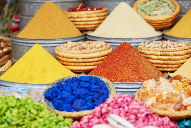 Morocco spices shop